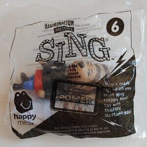 2016 McDonalds Happy Meal Toy Ash Hedgehog SING Illumination Presents Se…